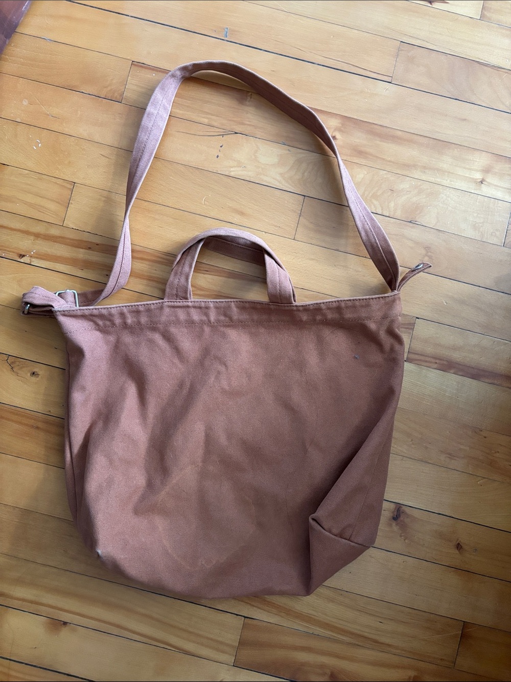 BAGGU Canvas Tote in Rust